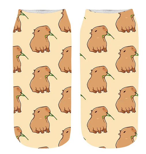 Capybara socks